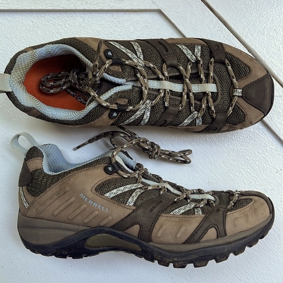 Merrell • Siren Sport Brindle Dusty Olive Hiking Trail Shoe • Women's Size 7½ - Picture 1 of 12